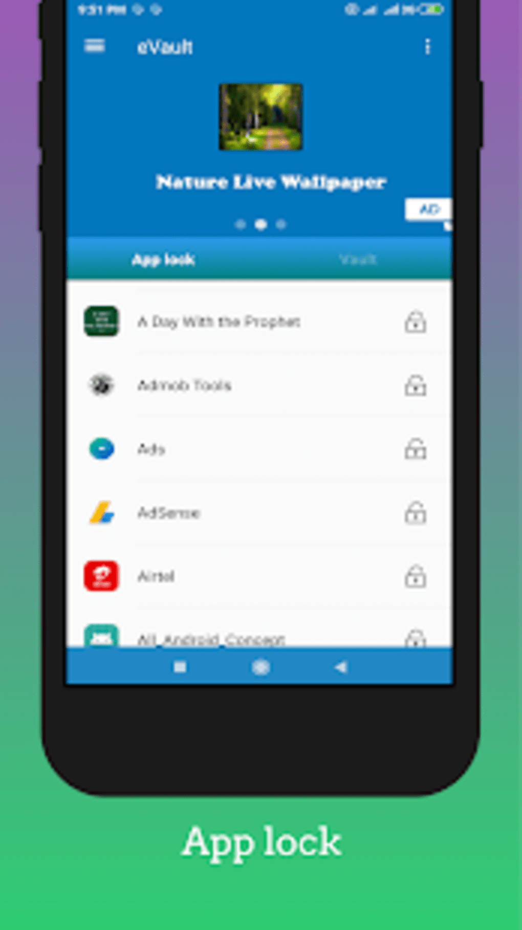App Locker Vault Hide Pics Videos App Lock APK для Android Скачать