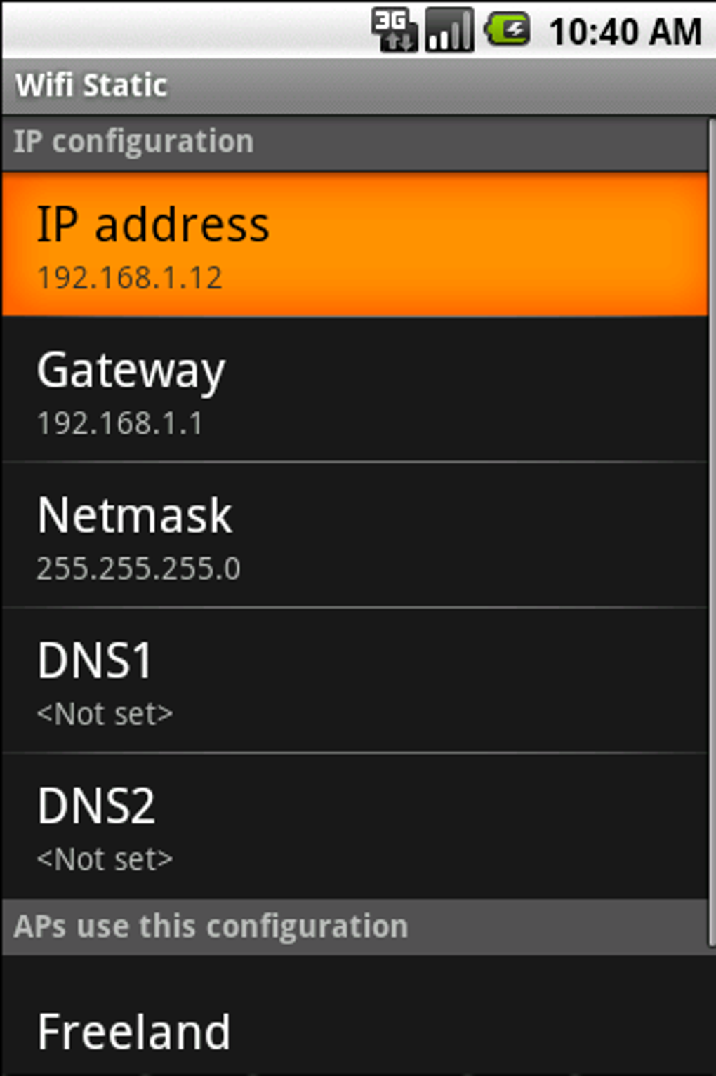 WiFI Static APK Android WiFI Static APK Android