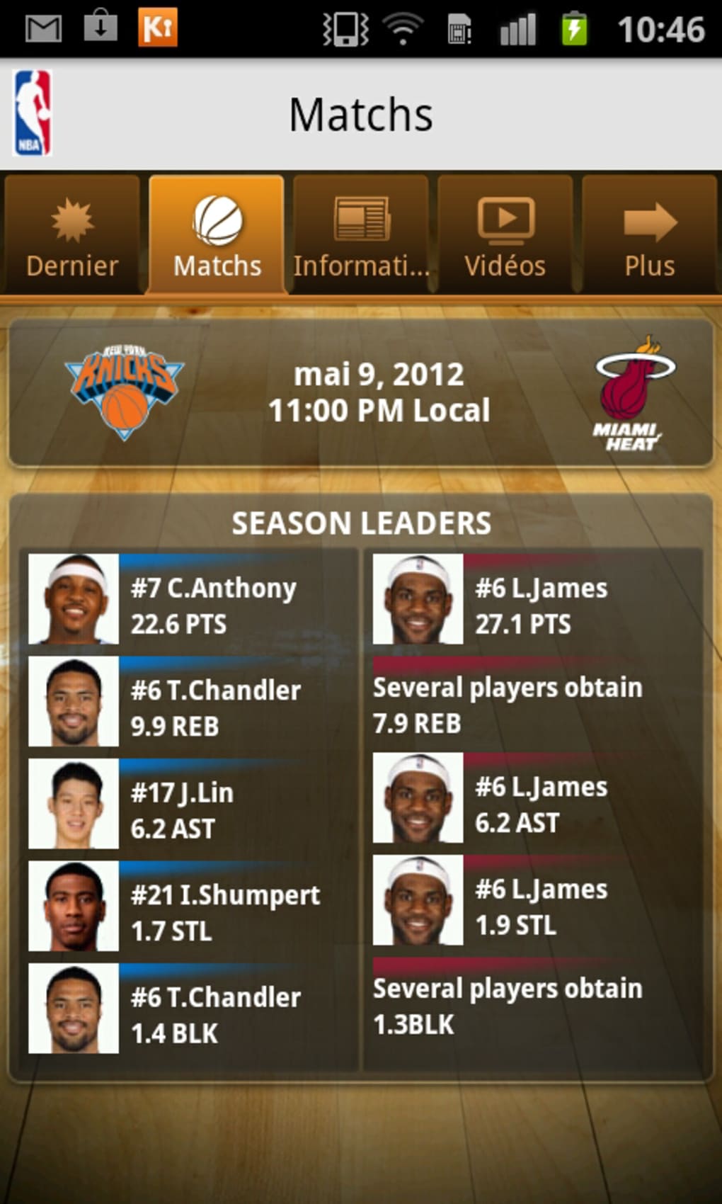 NBA Live Games and Scores APK for Android