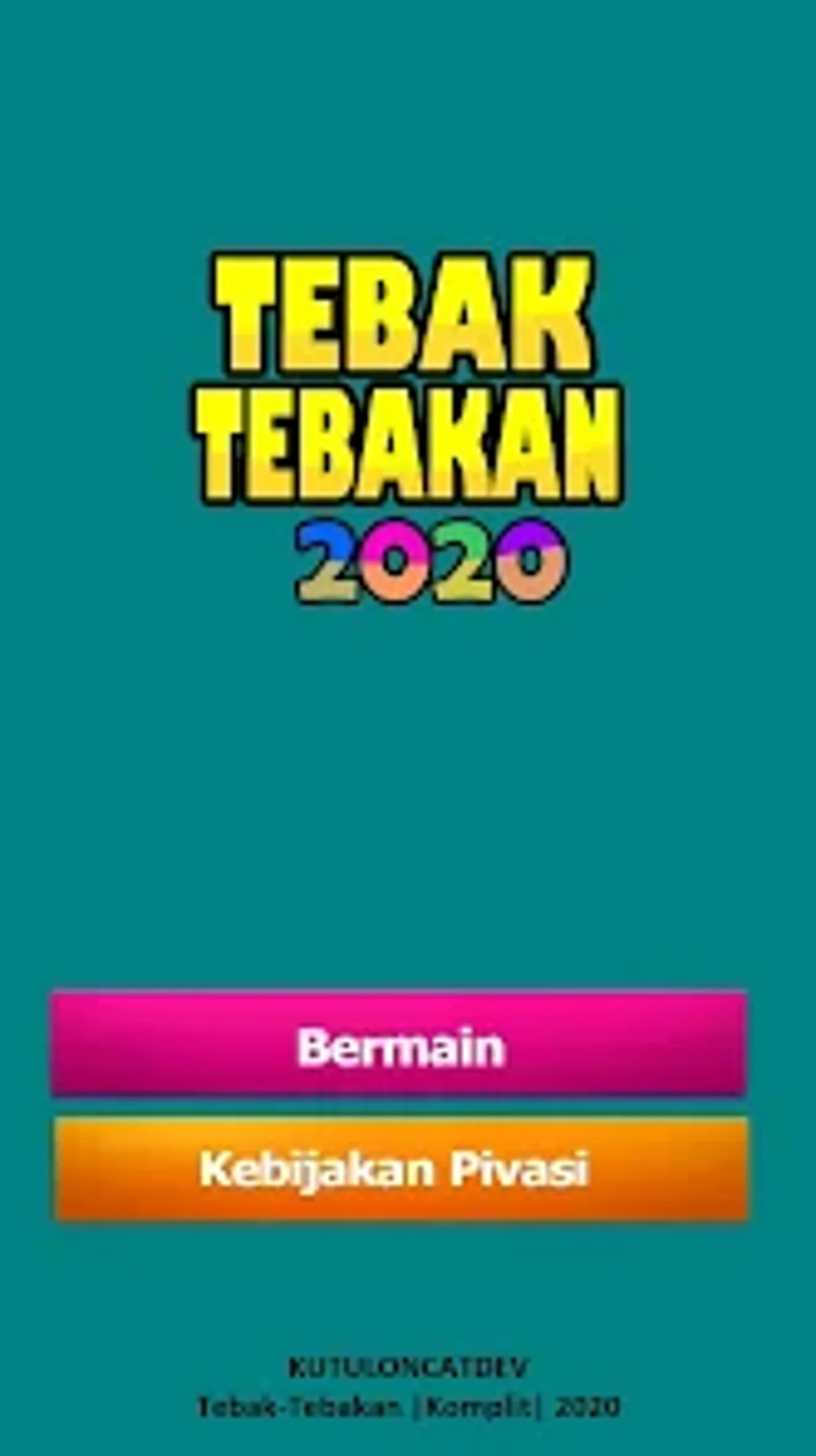 Android Için Tebak - Tebakan Komplit 2020 - İndir