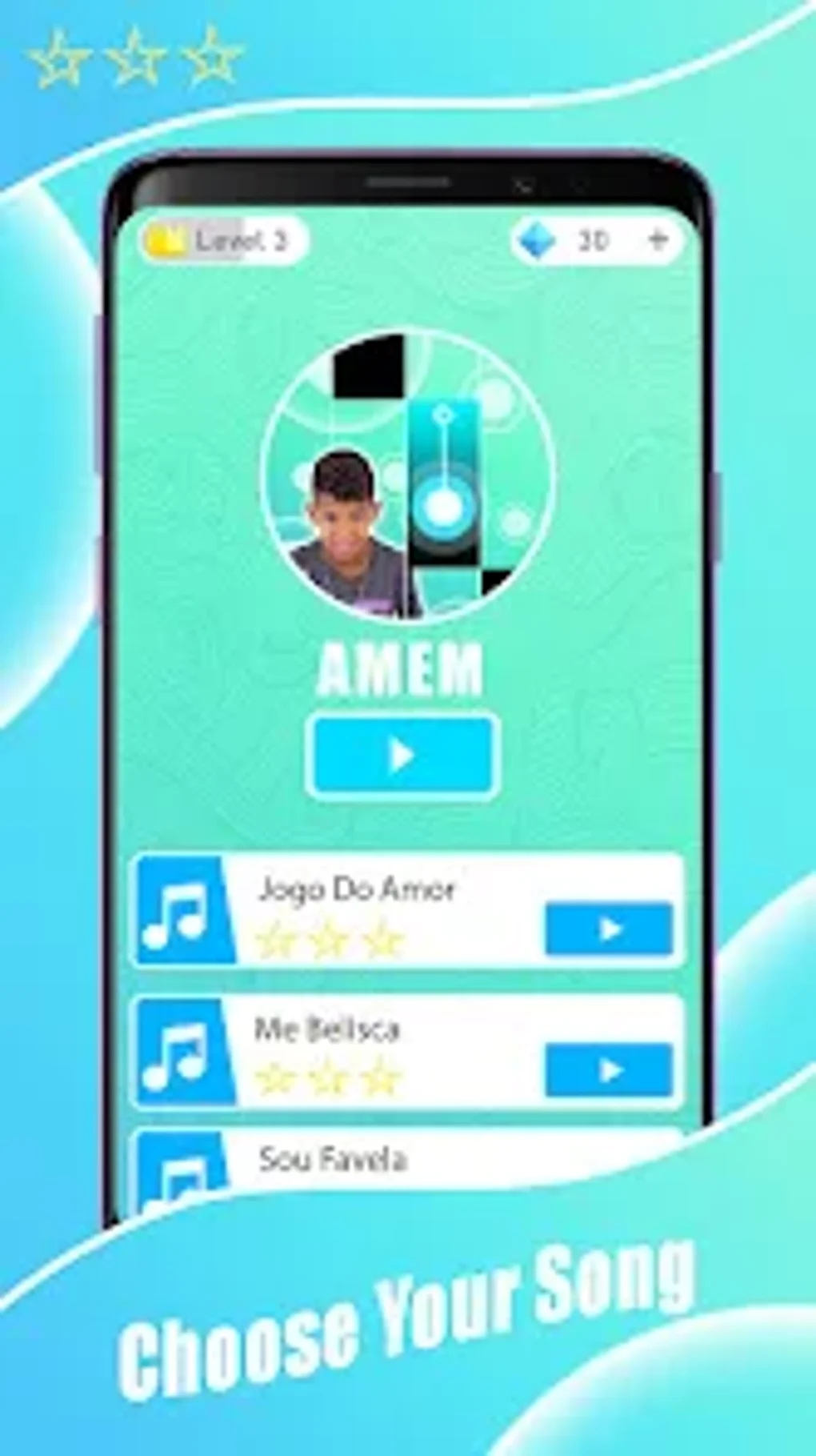 Descarga de APK de Mc Bruninho Musica - Jogo Do amor para Android