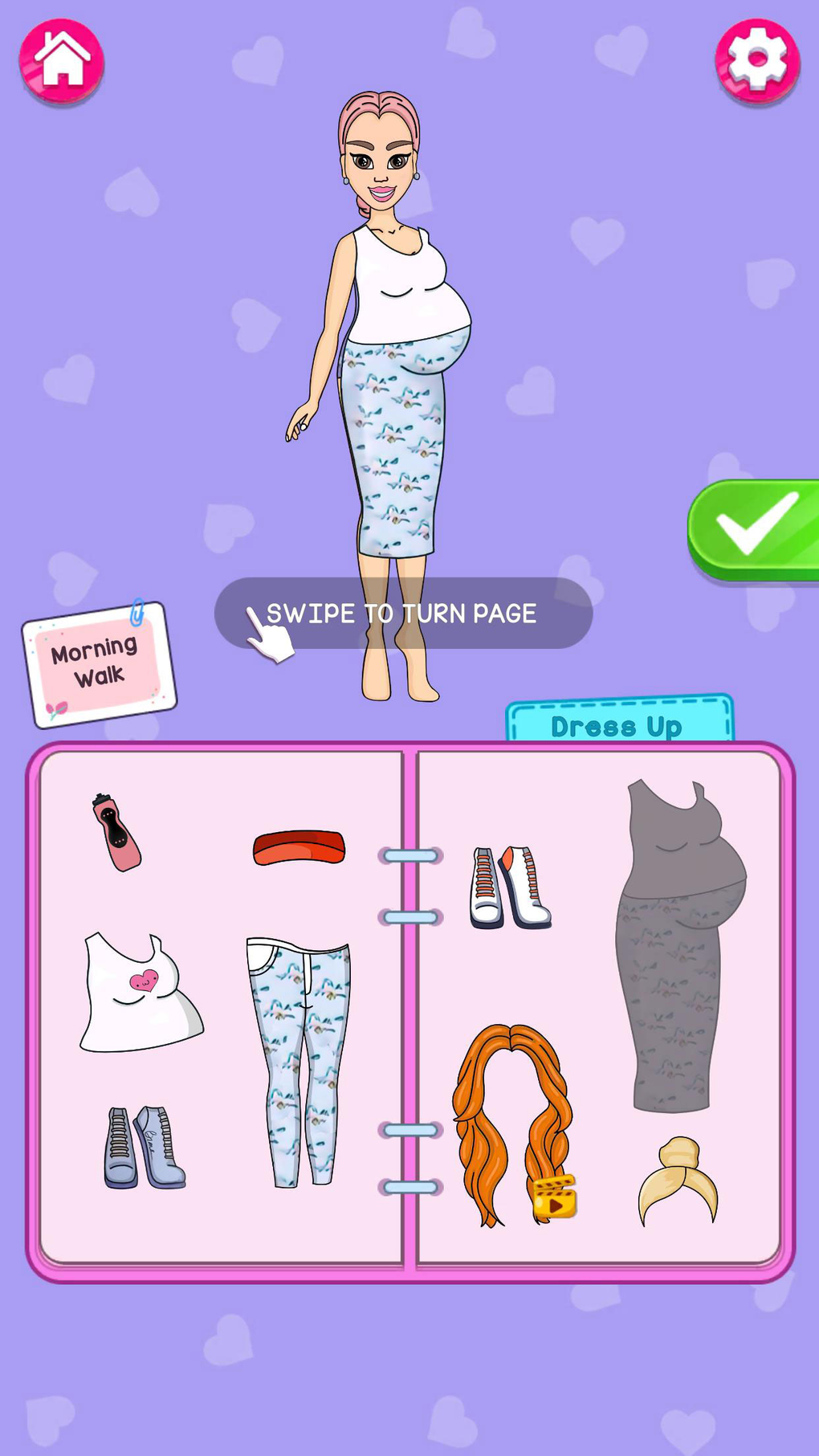 DIY Sweet Paper Doll: Dress Up para iPhone - Descargar