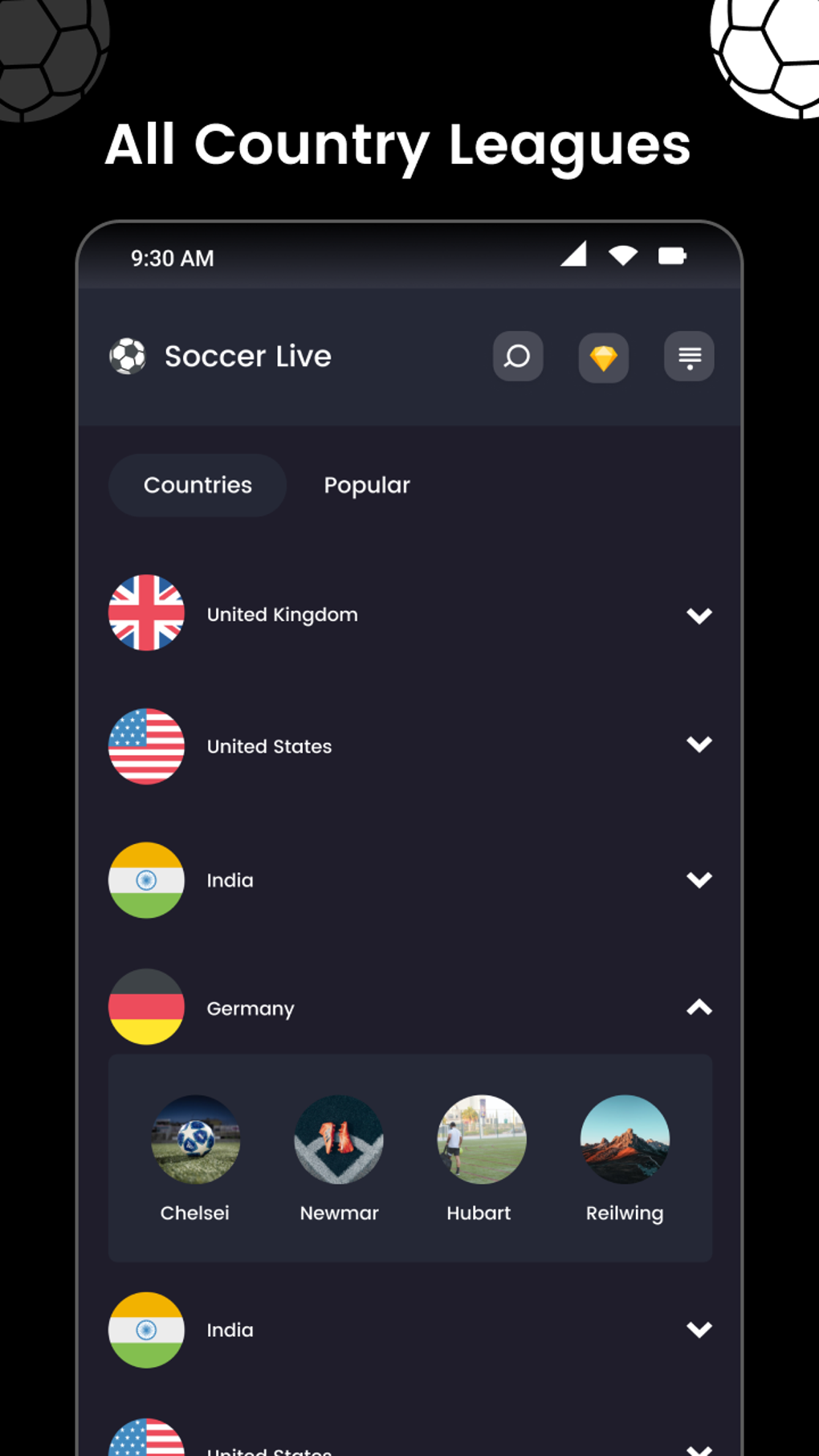 Football Live Soccer Update для Android — Скачать