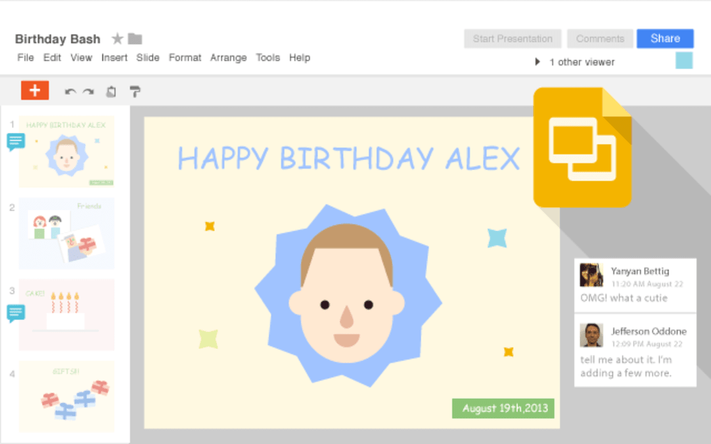 create animation in google slides for mac