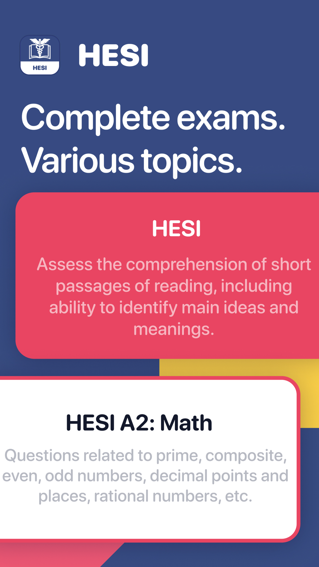 Hesi a2 exam prep app for iphone download