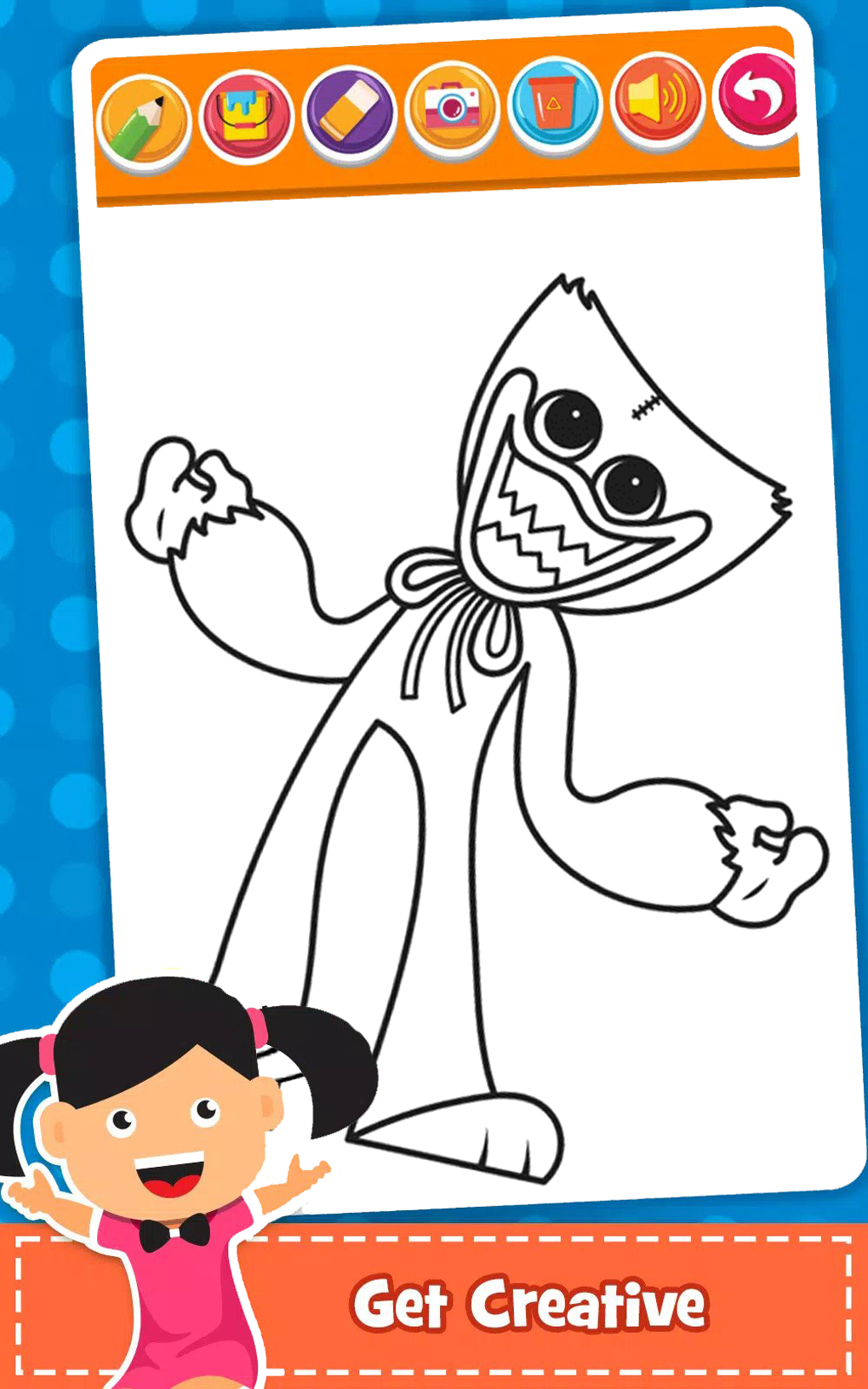 Poppy Playtime coloring pages, Free coloring pages