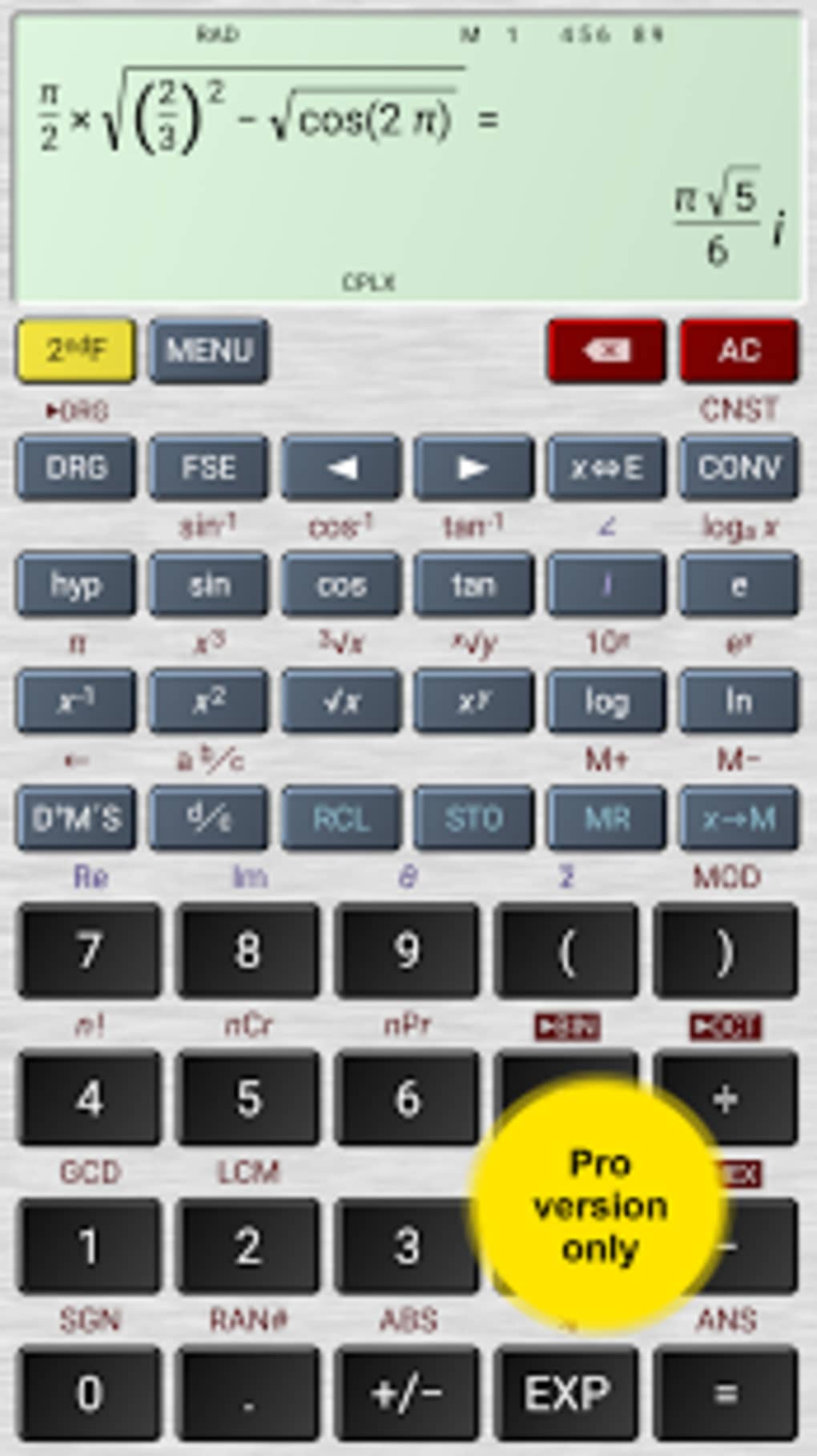 Notação Científica Calculadora APK (Android App) - Baixar Grátis