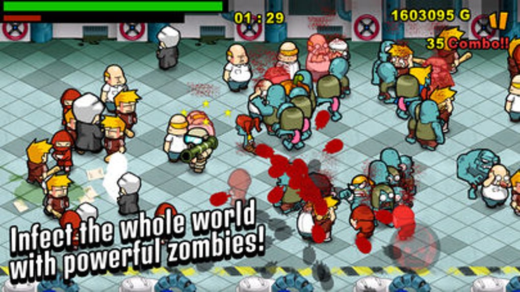 Игра съесть. Zombie infection 2.