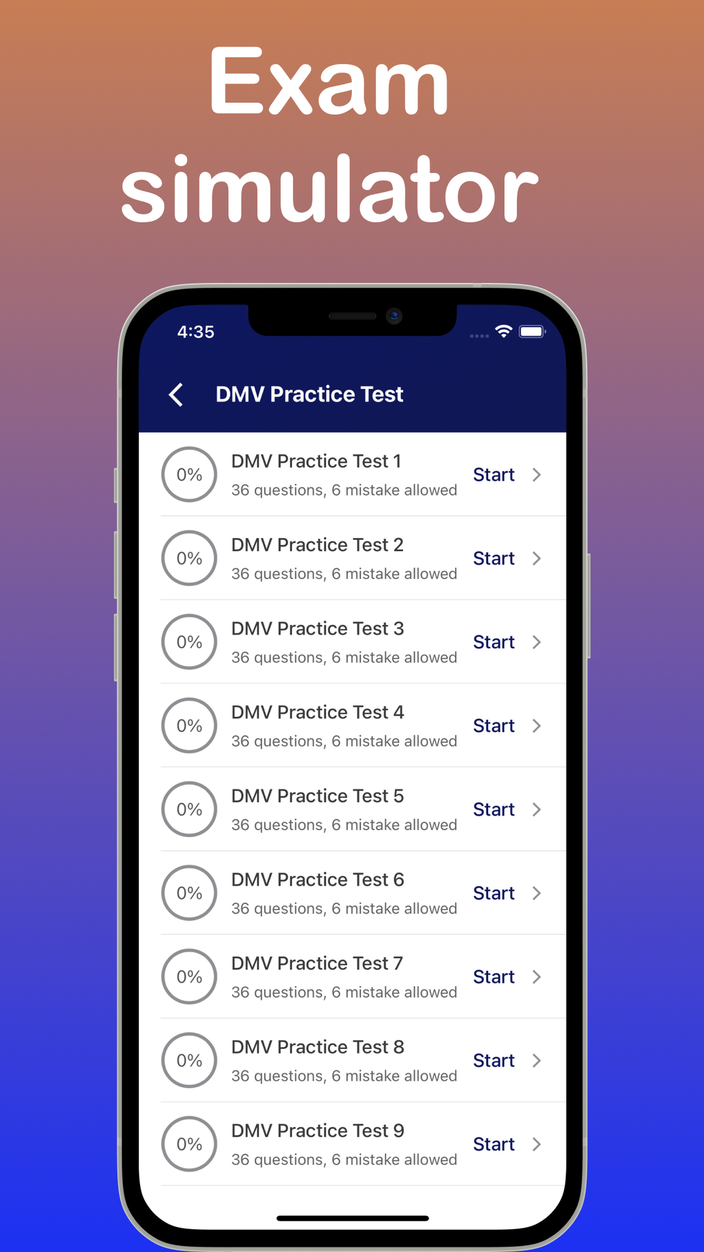 DMV Permit Practice Test: 2022 Para IPhone - Descargar