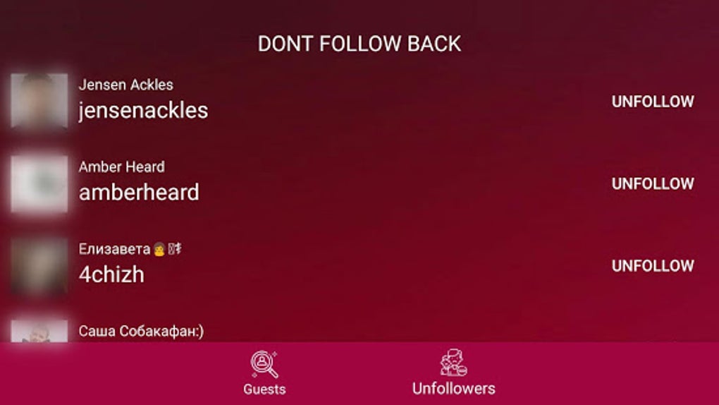 guests instagram unfollow - unfollow and follow back instagram