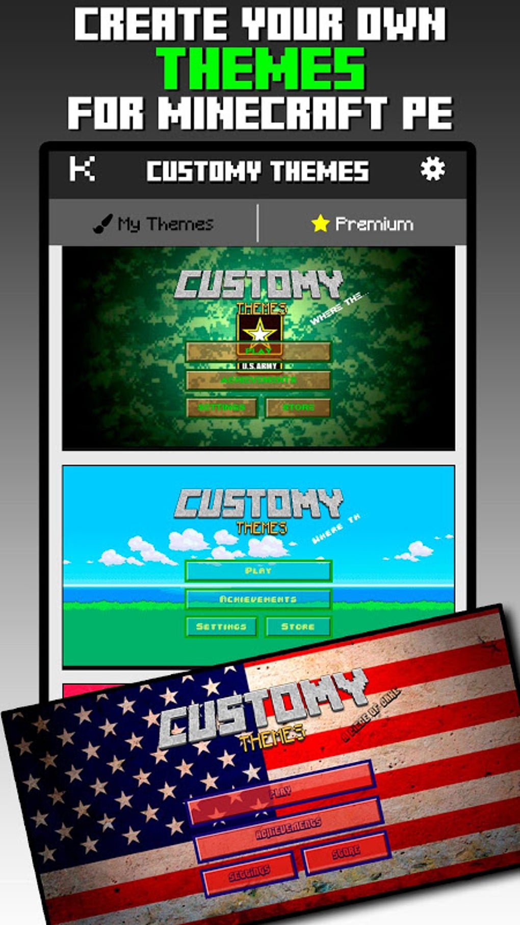 Android Customy Themes For Minecraft PE APK 