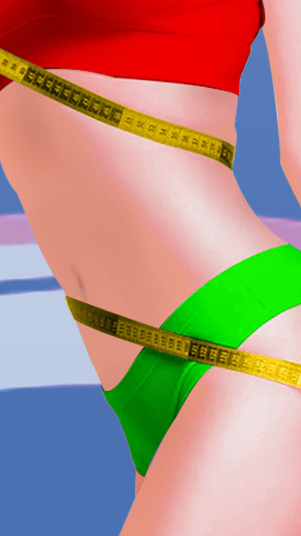 Small waist and big hips for Android - Download