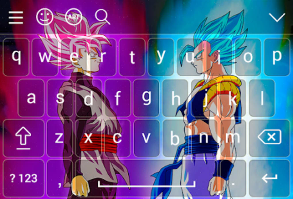  Tema de teclado Goku Dragon Ball Super para Android