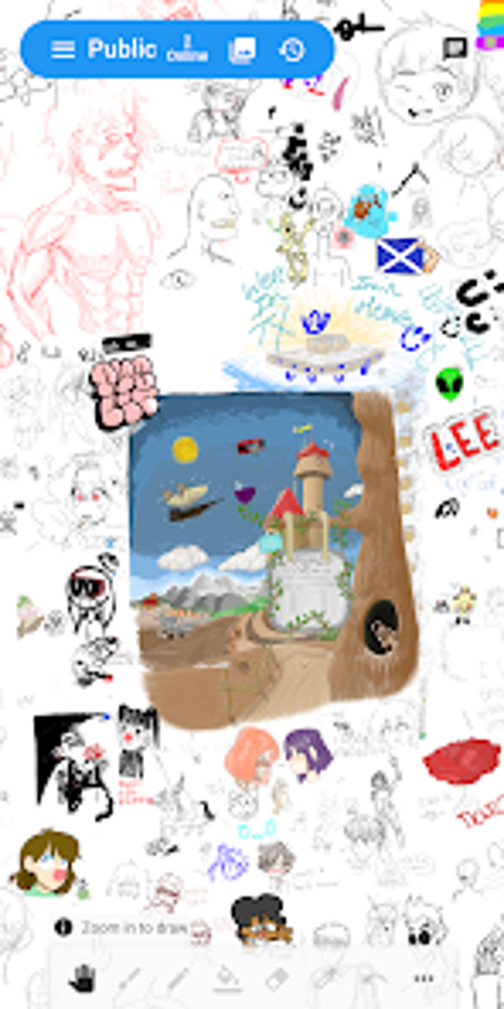 malmal draw together для Android — Скачать