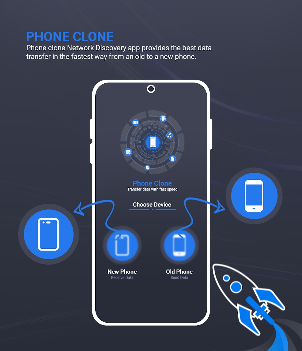 Phone clone в телефоне. Phone Clone. Phone Clone Скриншоты. Клонирование телефона андроид. Phone Clone новое устройство.