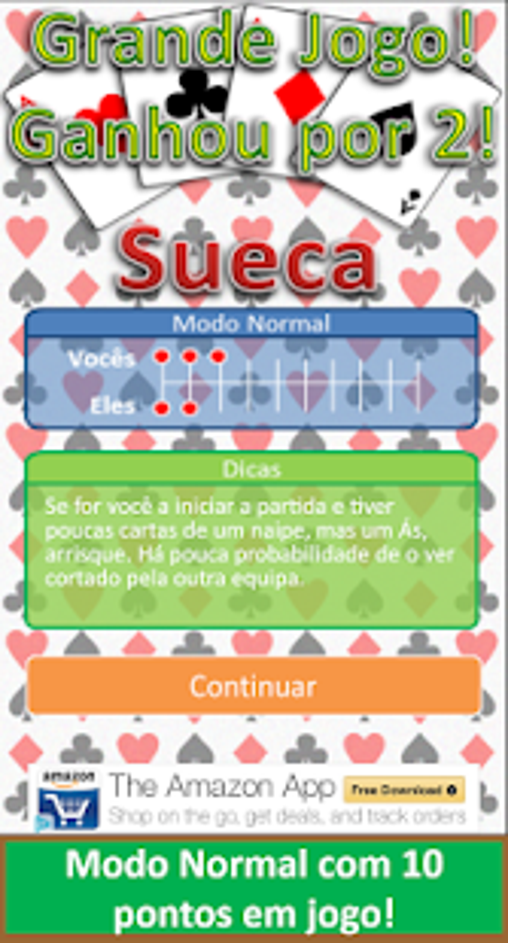 Sueca Online grátis - Jogos de Cartas