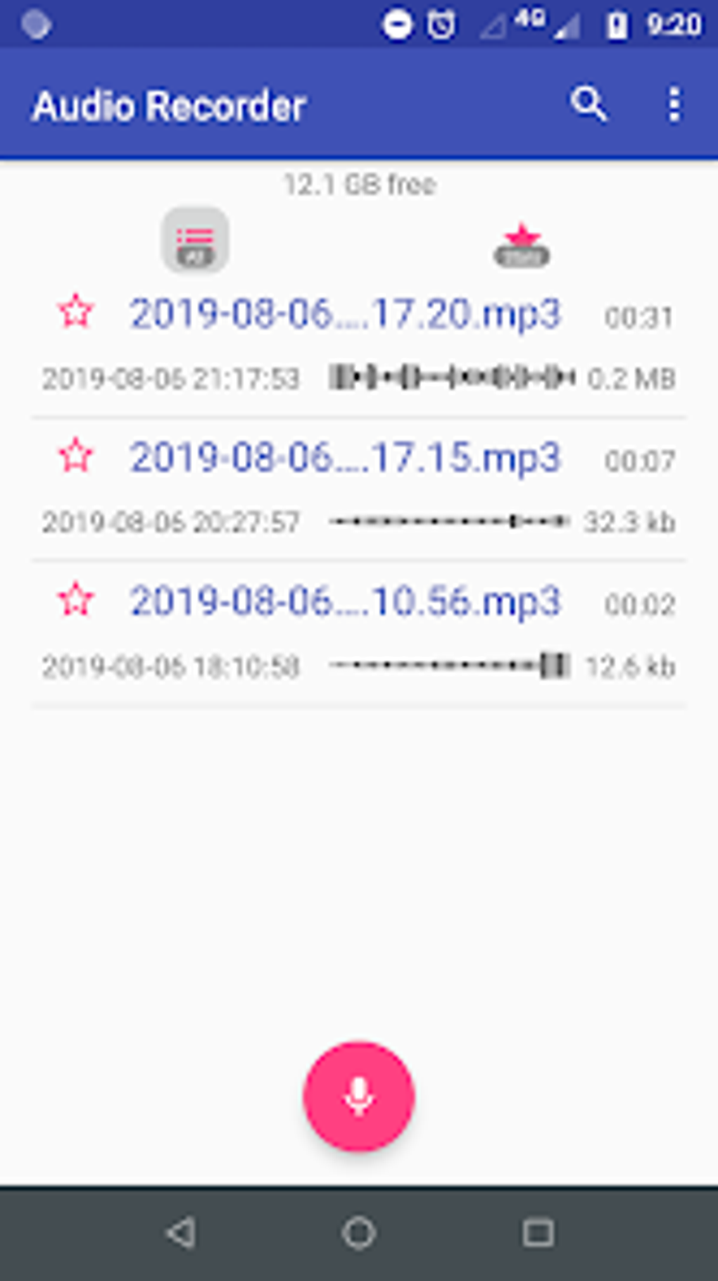 Android Audio Recorder Mp3 Dictaphone Android Audio Recorder Mp3 Dictaphone