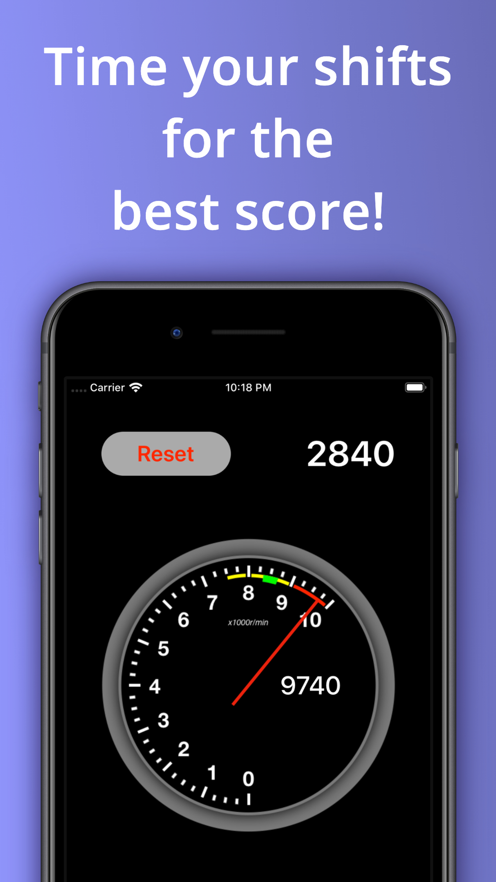 Rev Counter - Reflex Trainer для iPhone — Скачать