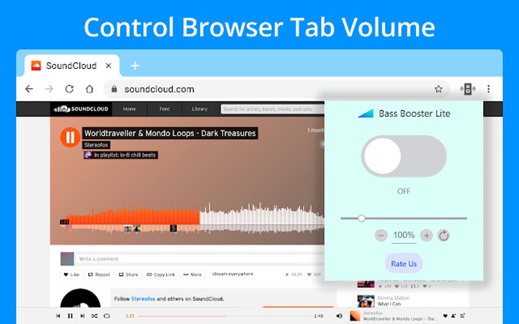 Bass Booster Lite for Google Chrome Extension Download