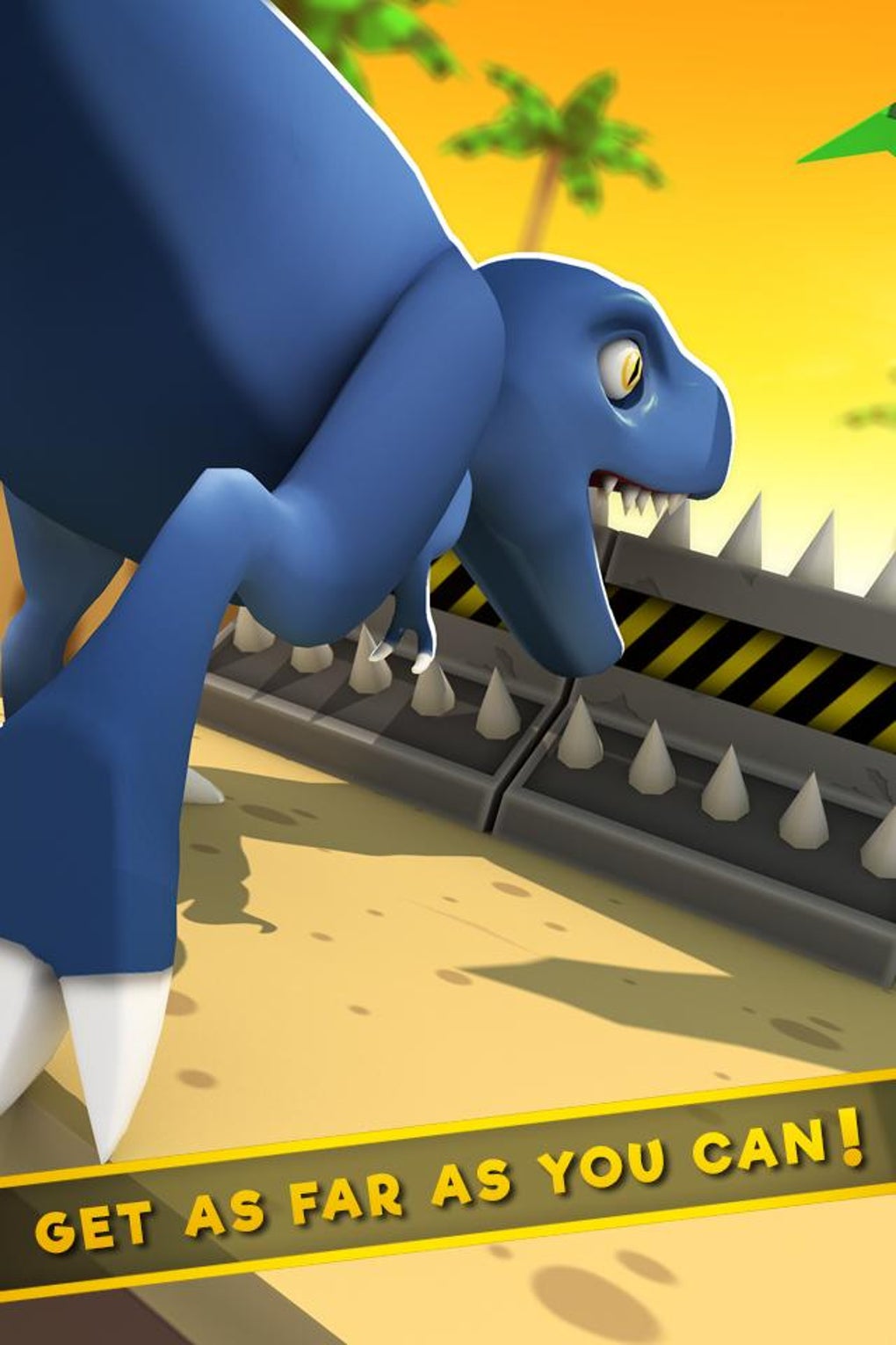 Jurassic Dino: Blue Raptor Trainer Race Game для Android — Скачать