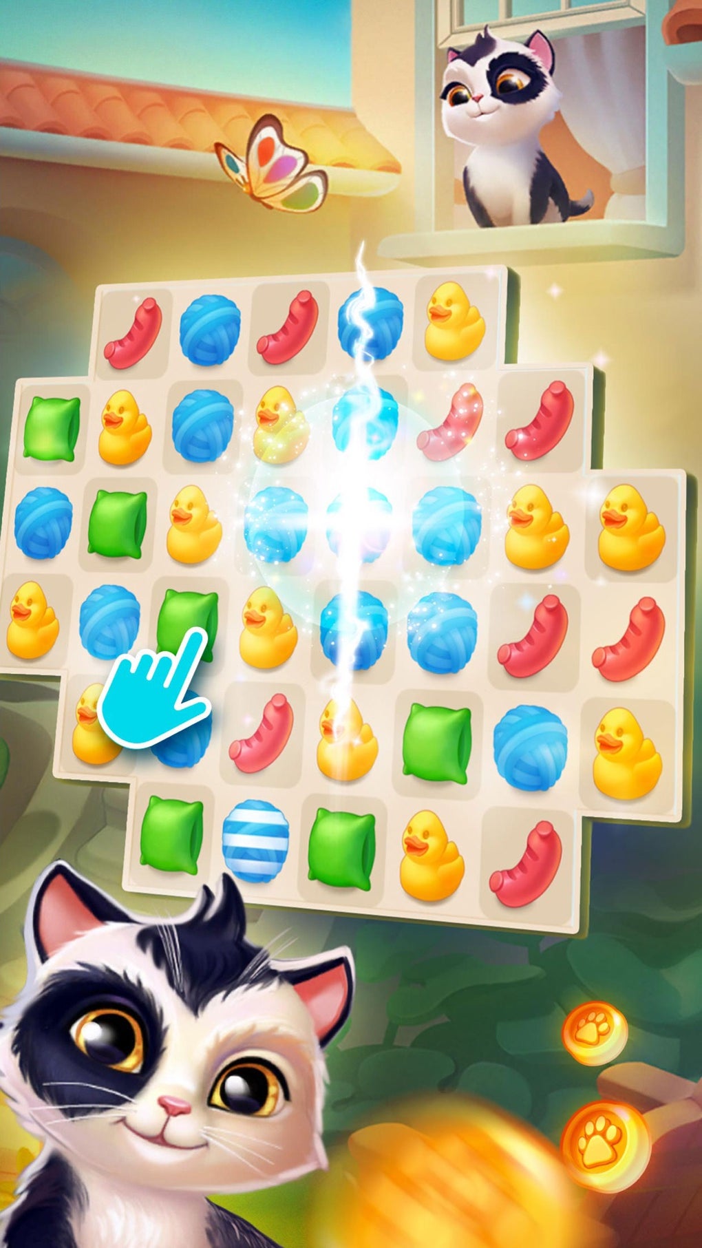 my cat cute Simulator Game - Jogo de estimação virtual de gato e cachorro  grátis para crianças::Appstore for Android