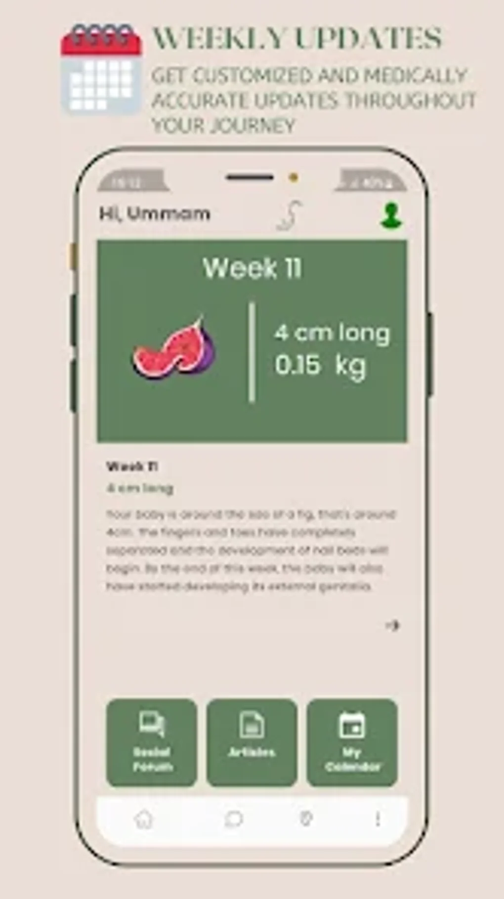 Goud - Pregnancy Tracker для Android — Скачать