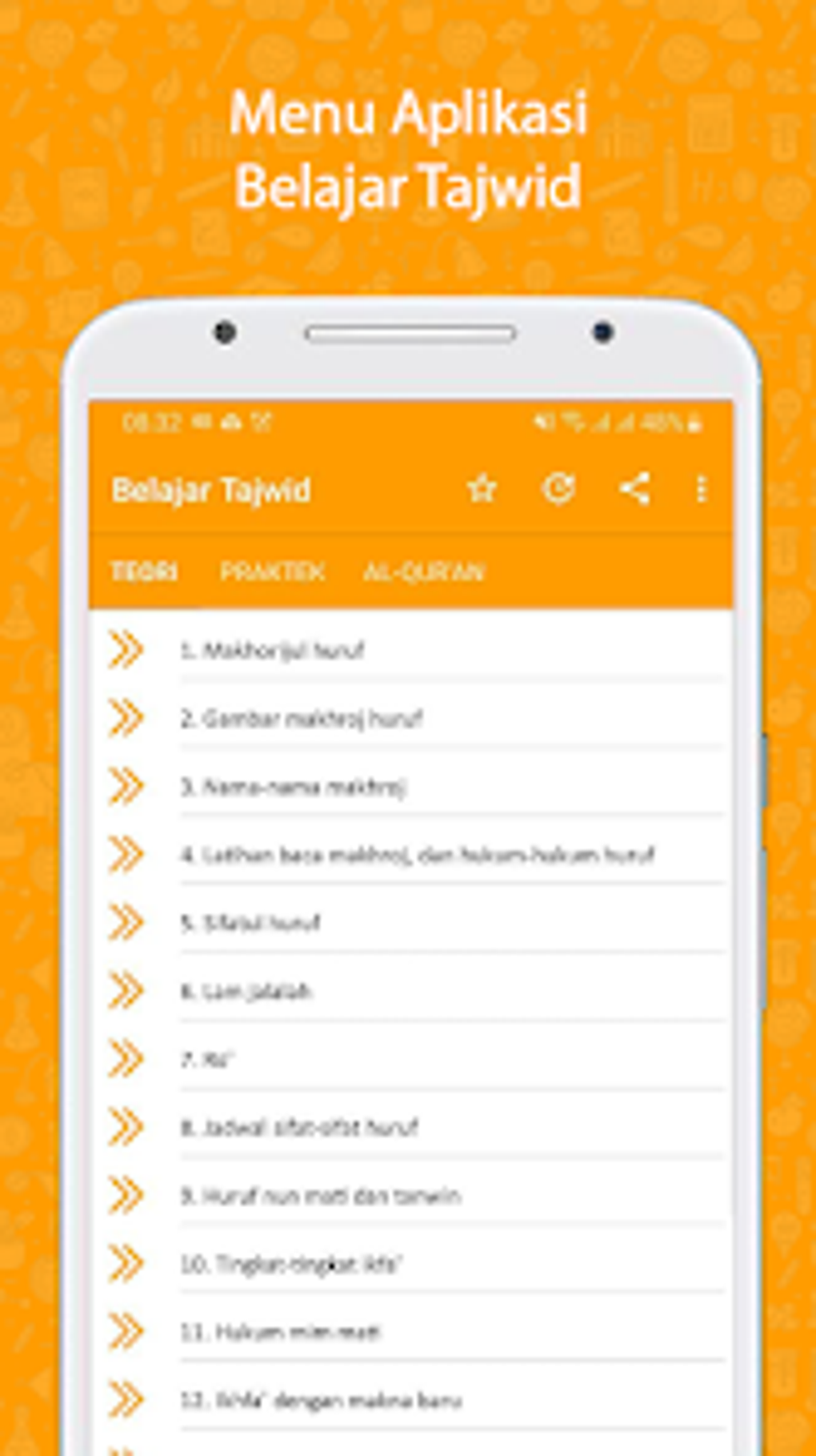 Belajar Tajwid Al-Quran - mp3 для Android — Скачать