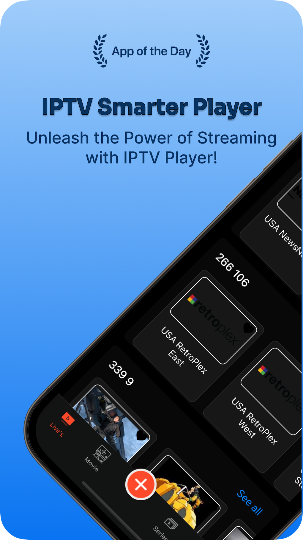 IPTV Smarter Player For IPhone Download