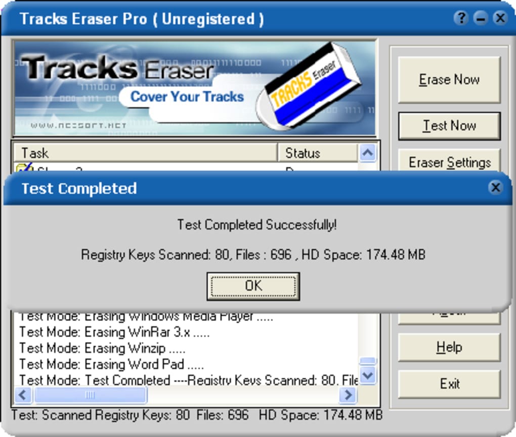 Glary Tracks Eraser 5.0.1.263 free instal