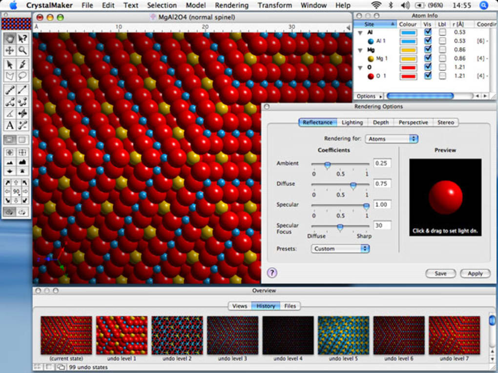 viewing multiple unit cells in crystalmaker