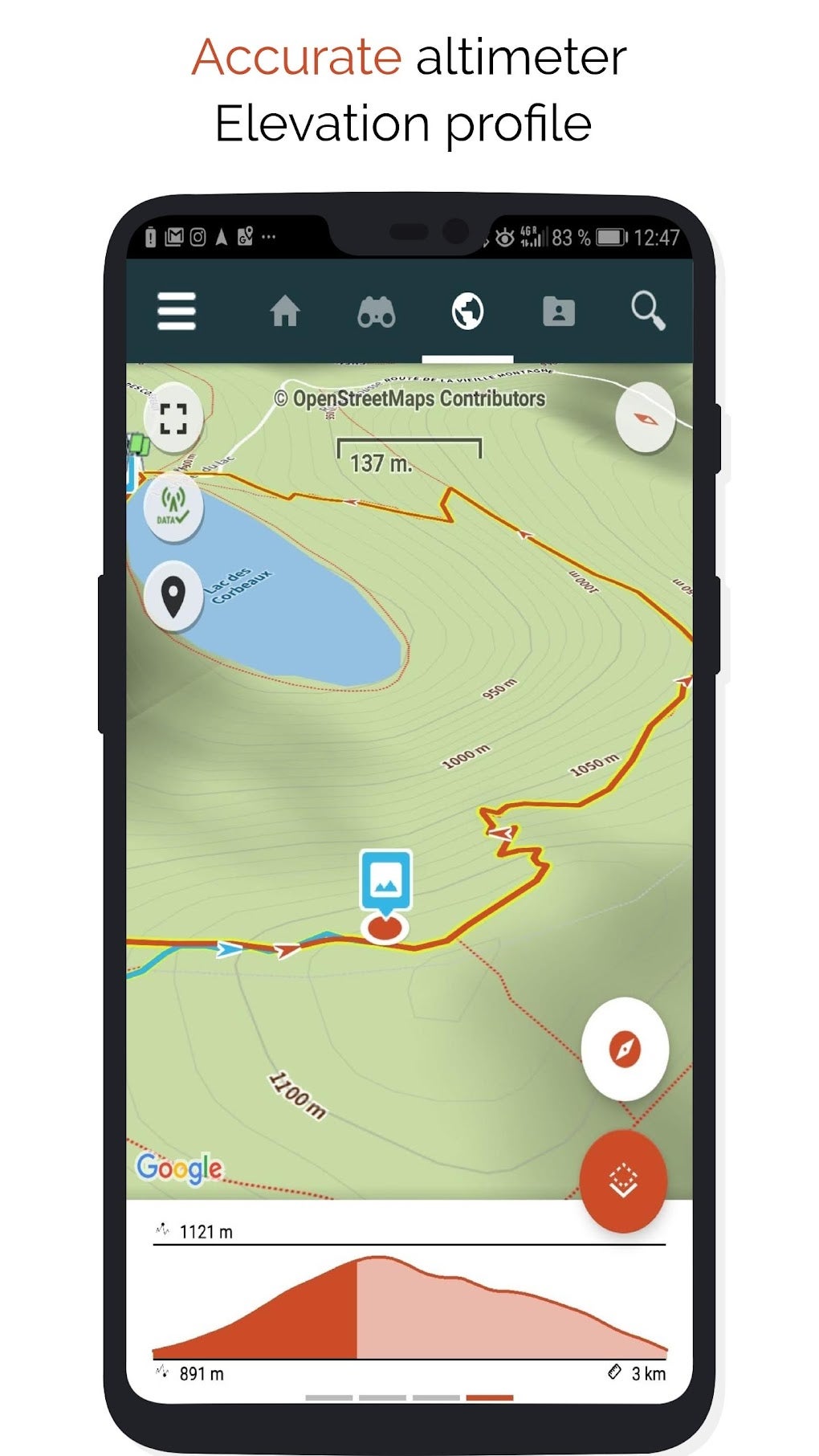 SityTrail hiking trail GPS APK для Android — Скачать