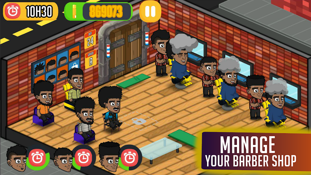 Barber Shop HairCut Tycon Game para Android - Download