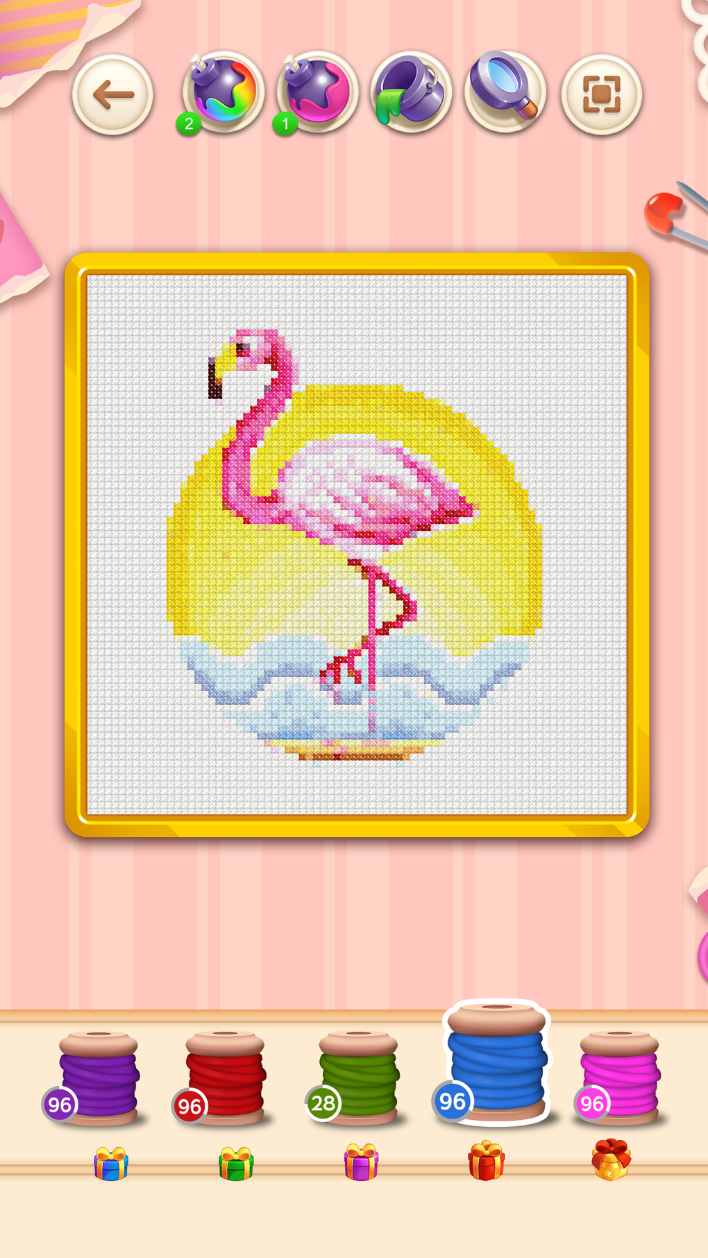 Craft Cross Stitch: Pixel Art для iPhone — Скачать