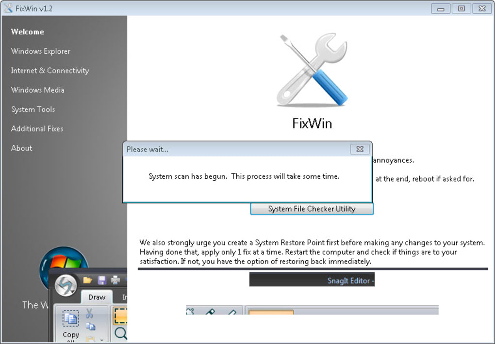 fixwin tool
