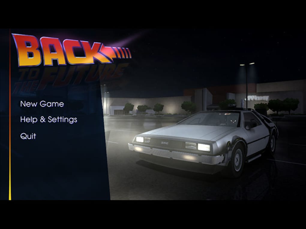 Back to the Future: The Game, PC Mac