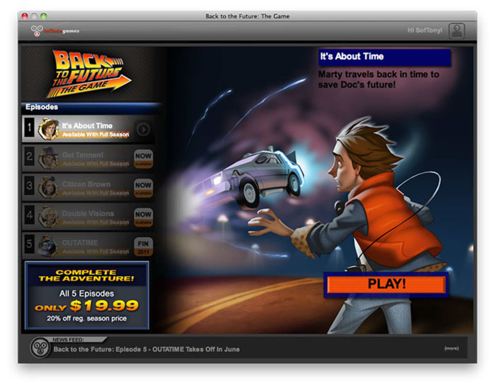 Get Back to the Future: Episode 1 (PC/Mac) for free - CNET