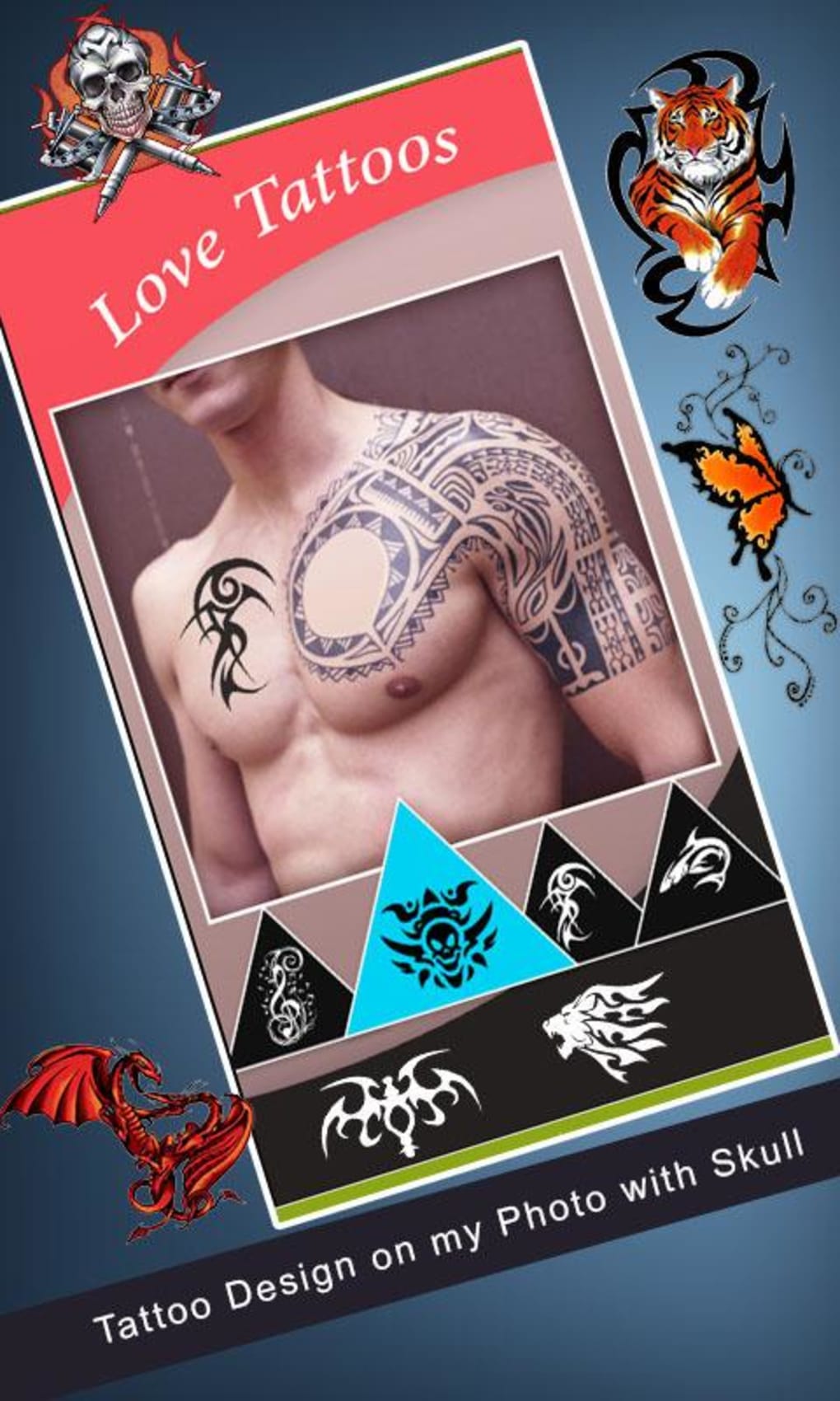 Tattoo editing PicsArt Studio, tattoo, ink, white, mammal png | PNGWing
