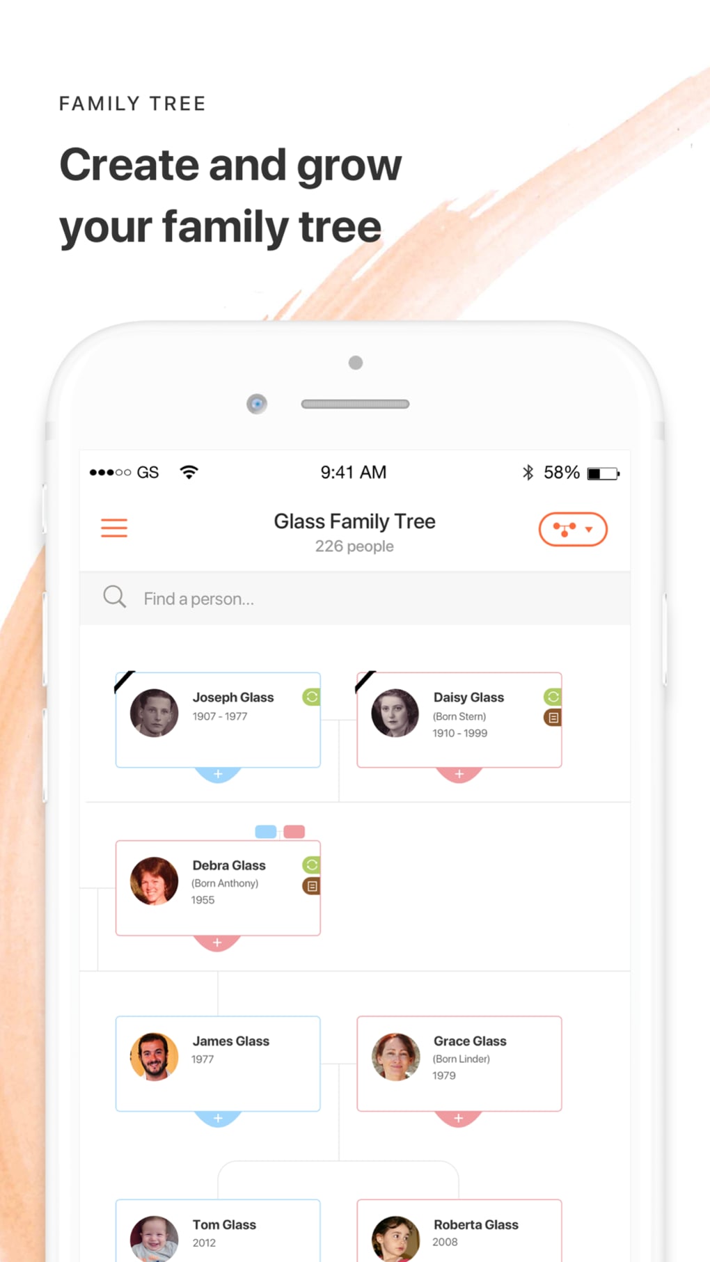 MyHeritage - Family tree para iPhone - Descargar