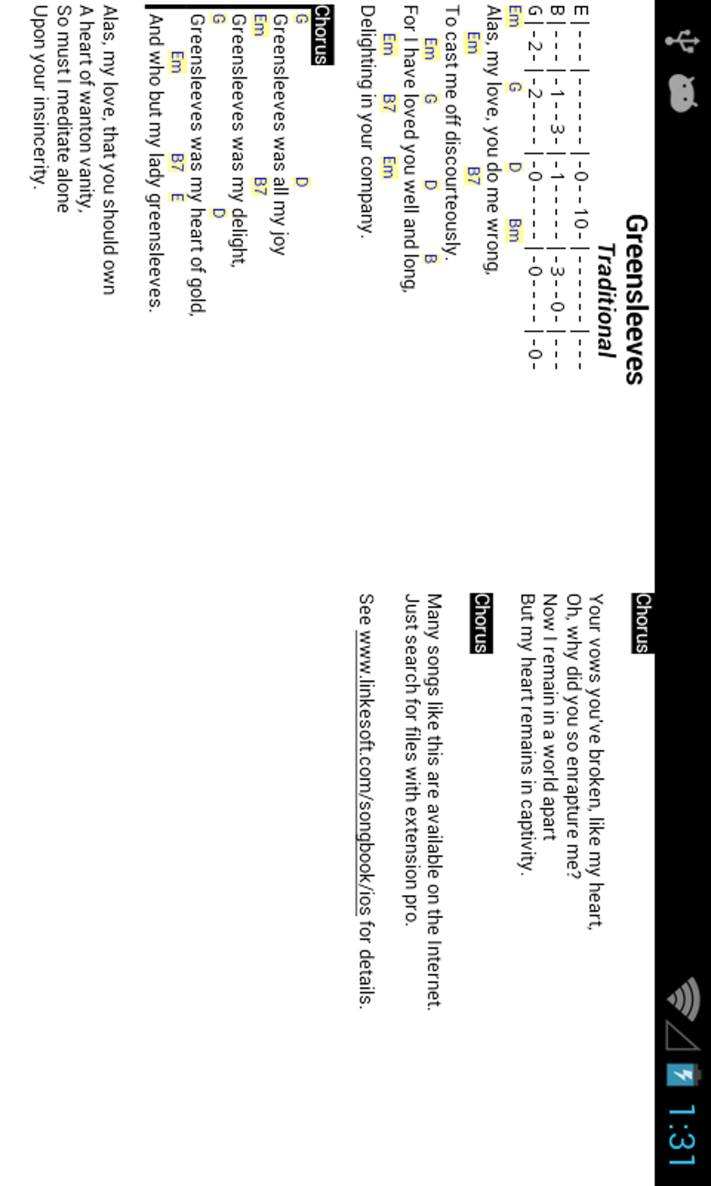 SongBook for Android - Download