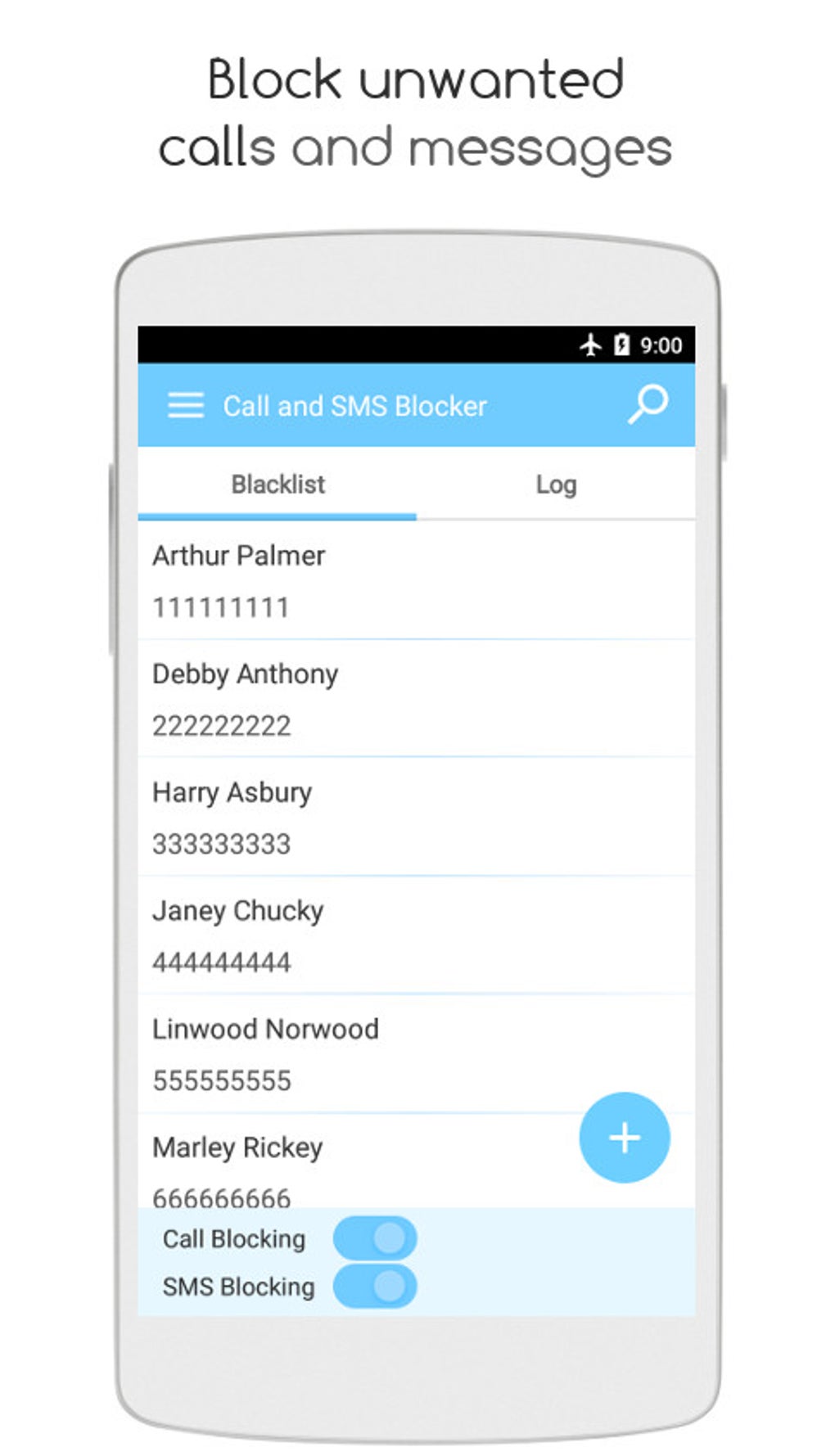 Call Blocker and SMS Blocker APK для Android — Скачать