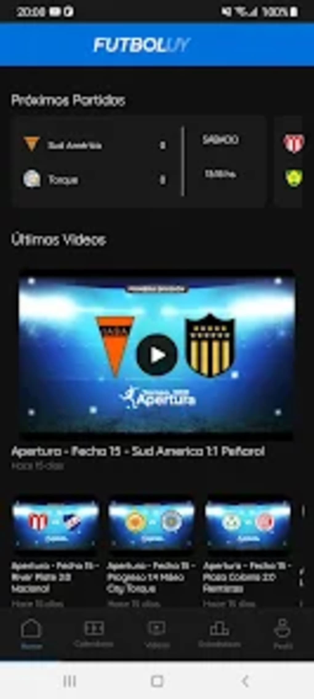 Tenfield - Está disponible gratis la aplicación Fútbol
