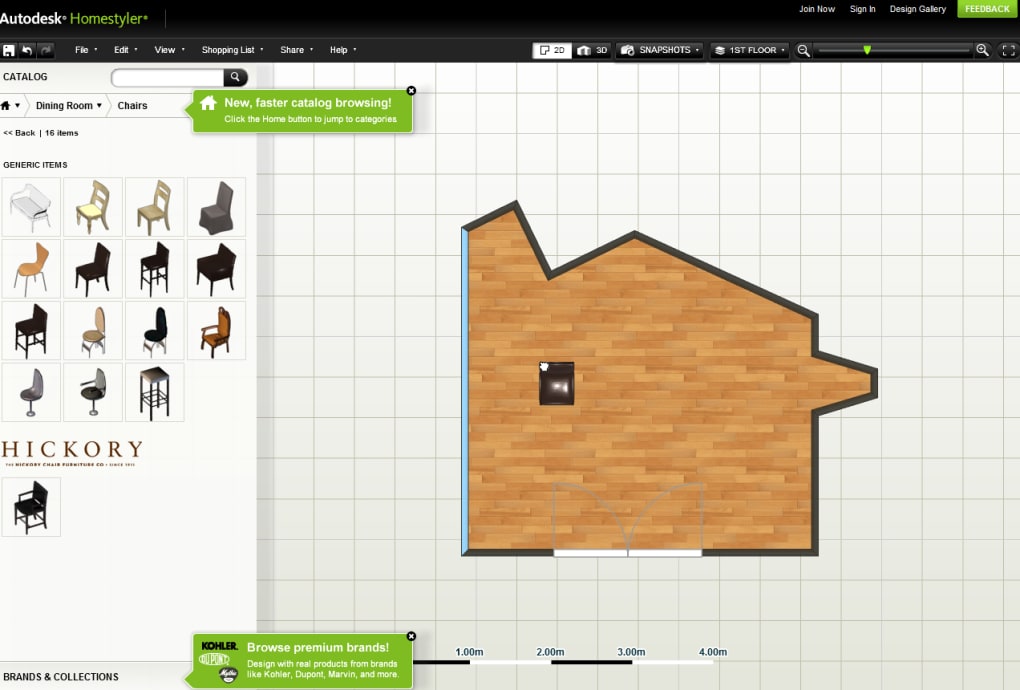 Autodesk Homestyler Screenshot 