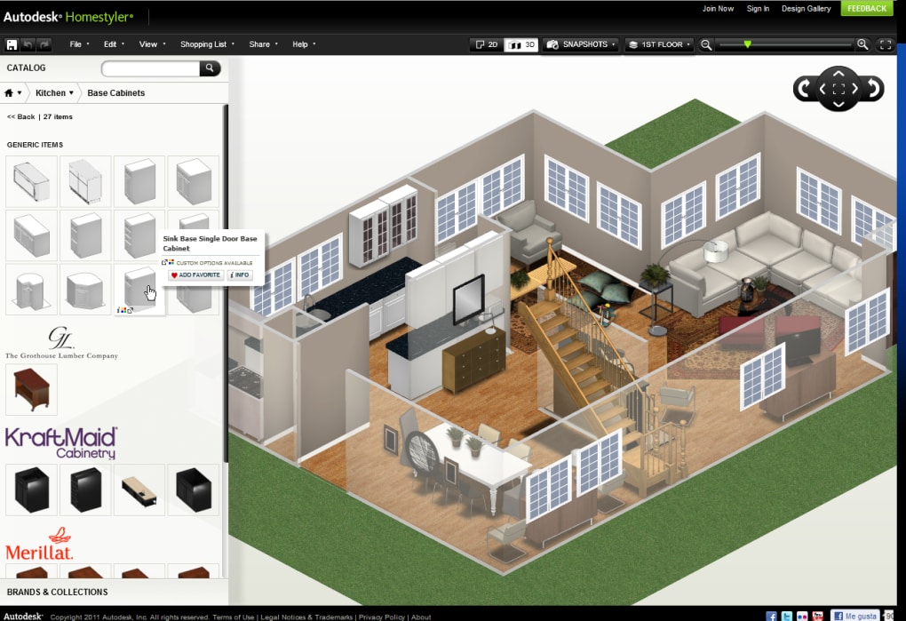 Giới Thiệu về Autodesk Homestyler