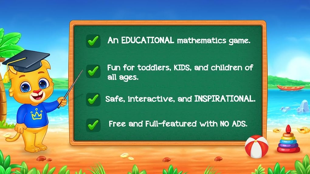 Math for toddlers - The Game for Kids!::Appstore for Android