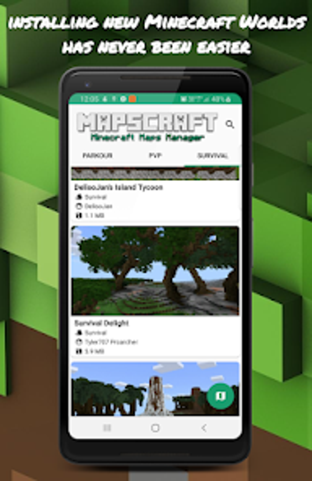 Mapscraft для Android — Скачать