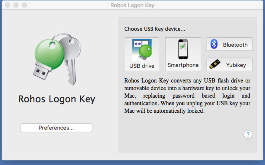 Rohos Key for Mac - Download