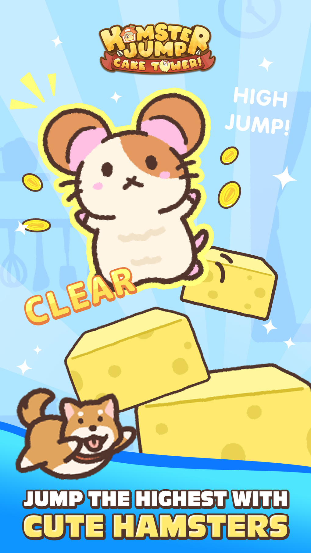 Hamster Jump: Cake Tower для iPhone — Скачать