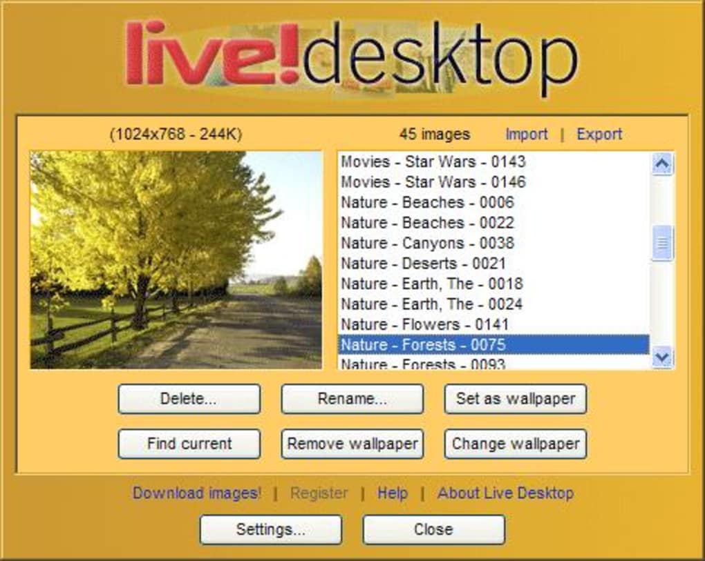 Live Desktop - Download