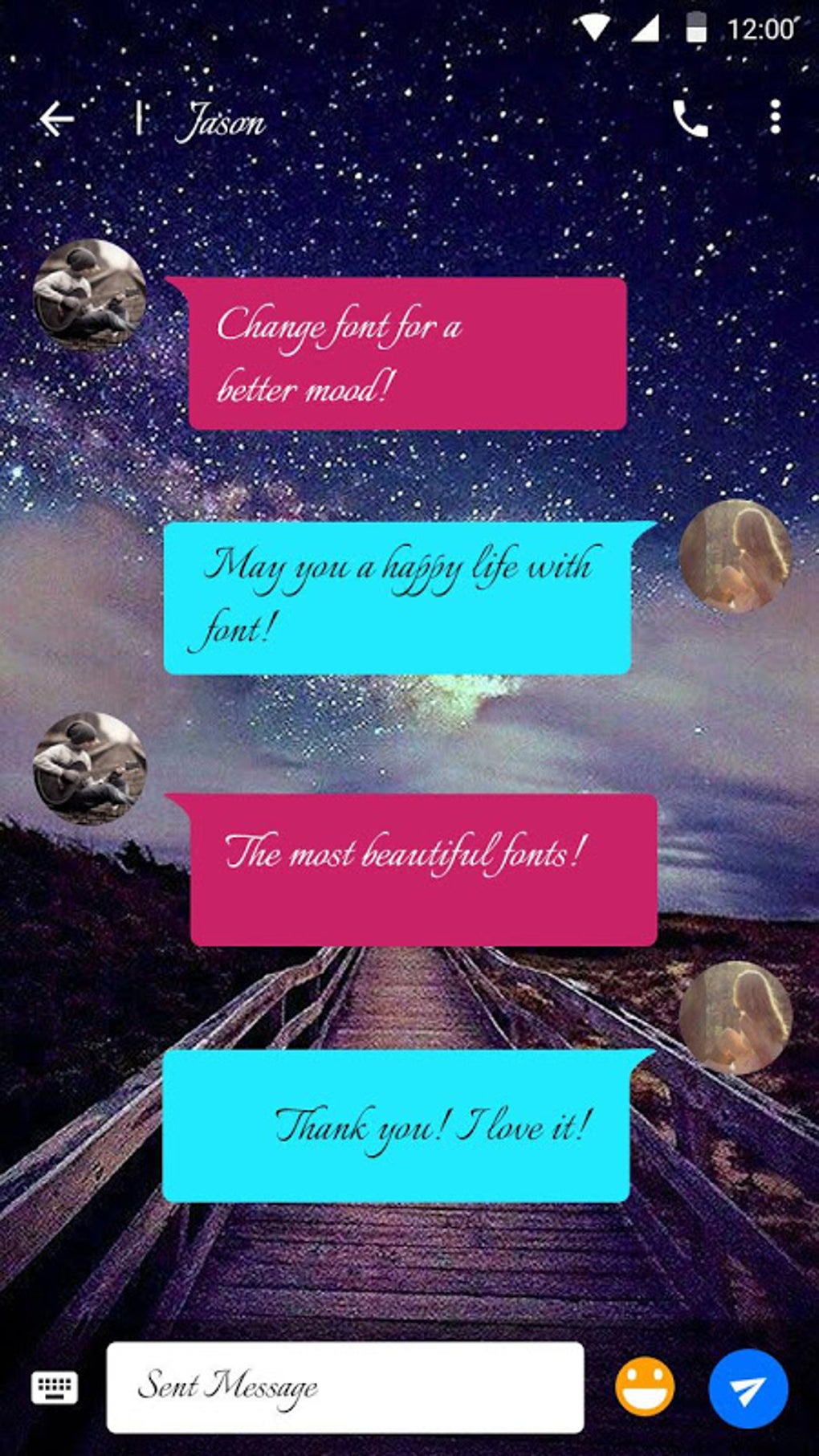 milky-way-font-for-flipfont-cool-fonts-text-free-para-android-download