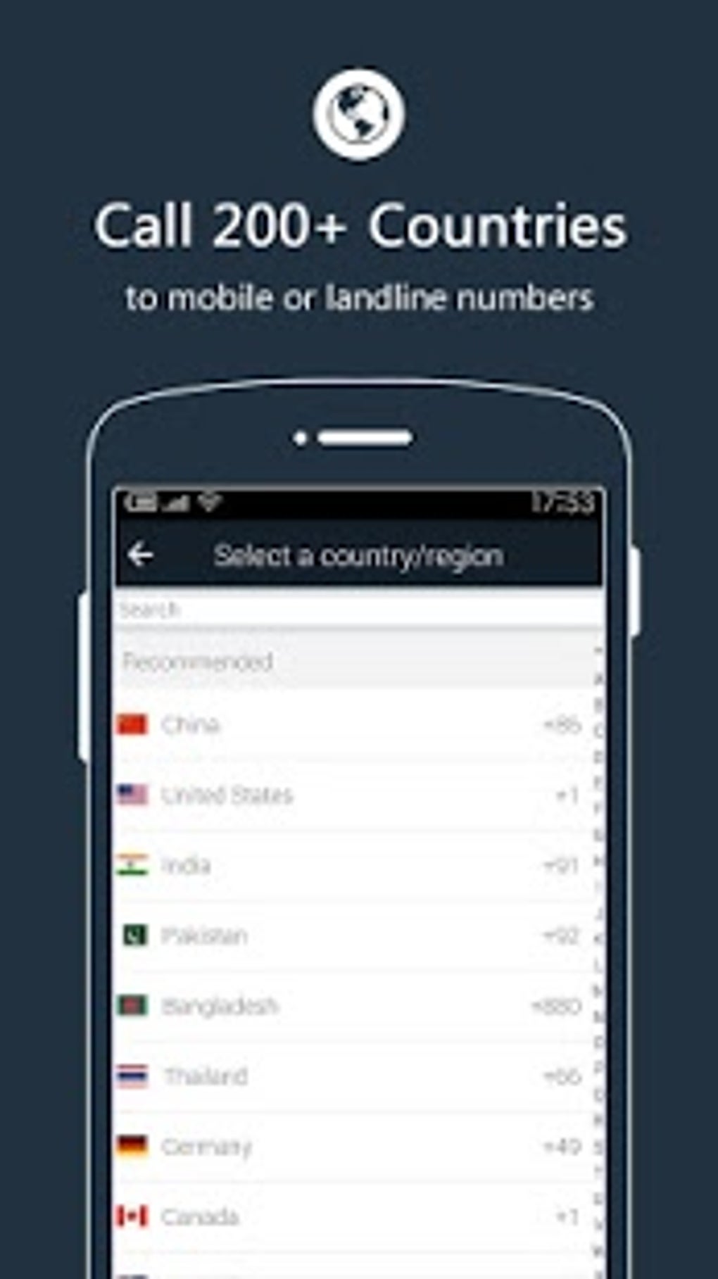 Call Global - Free International Phone Calling App App Ranking and Store Data 